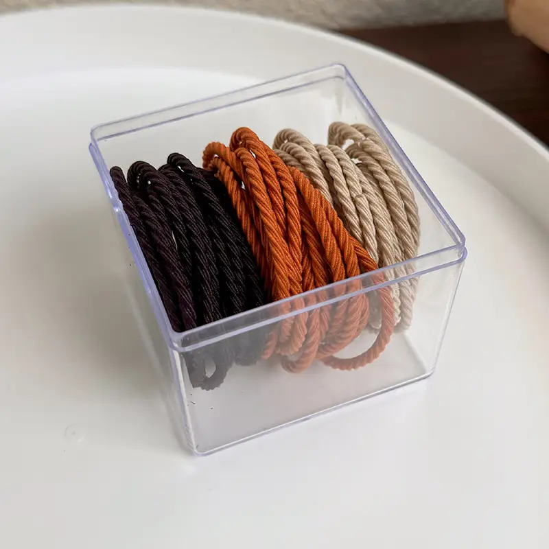 50 Colors Elastic Rubber Bands for Women - Image 3