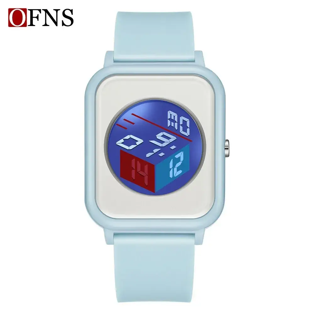 Pink Digital Student Watch with Alarm Clock Display - Image 11
