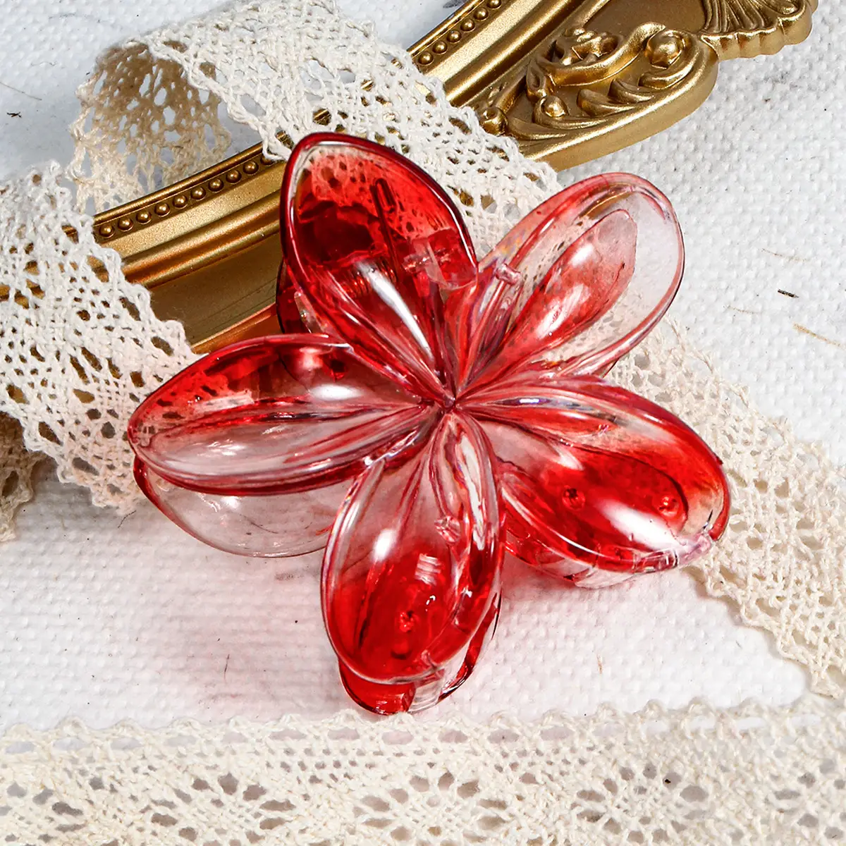 transparent gradient red