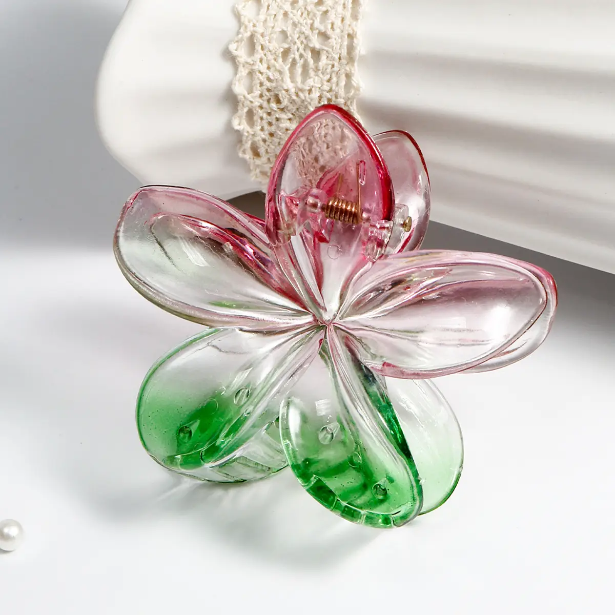 Transparent Gradient Pink Green