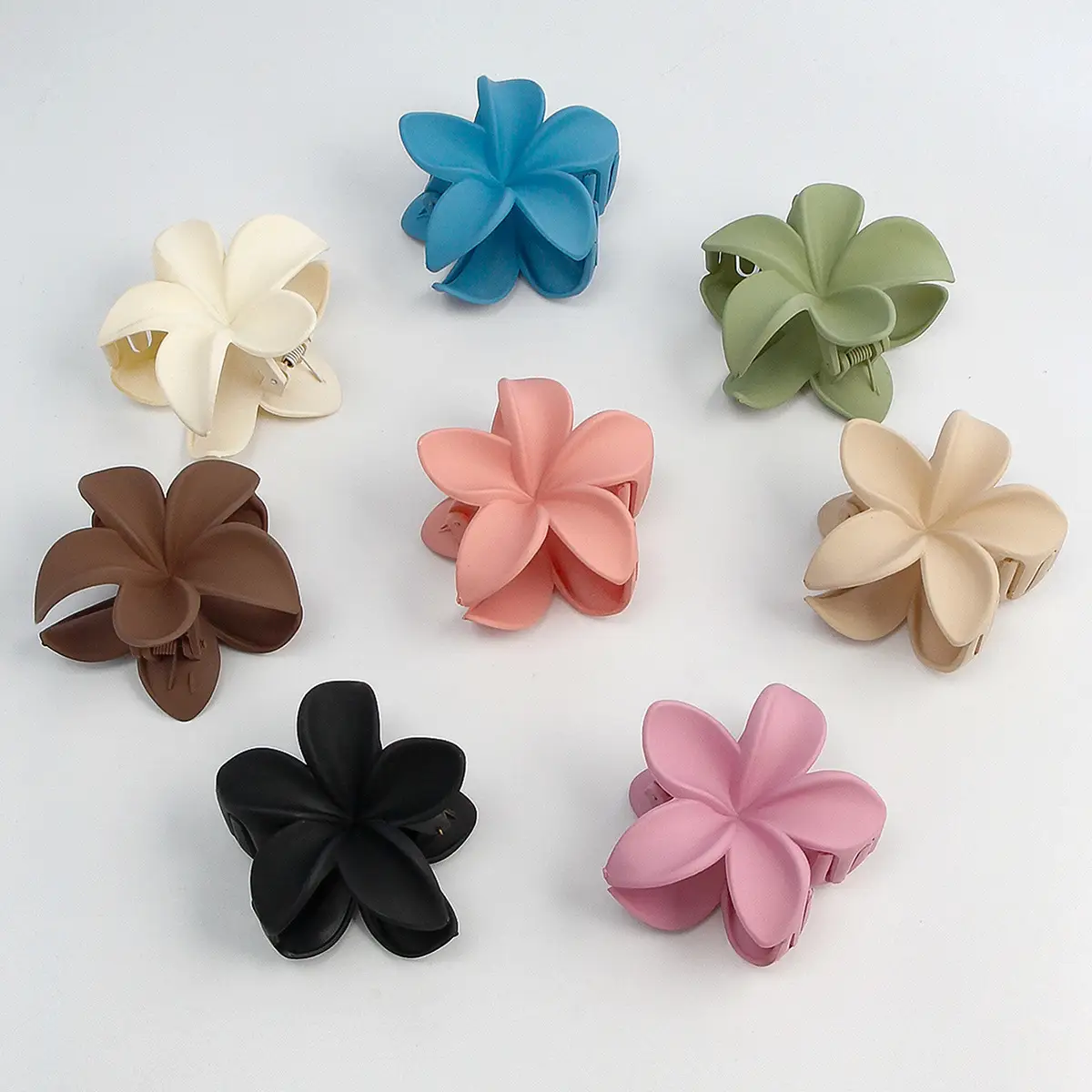 Bauhinia Acrylic Shark Grab Clip Set of 4