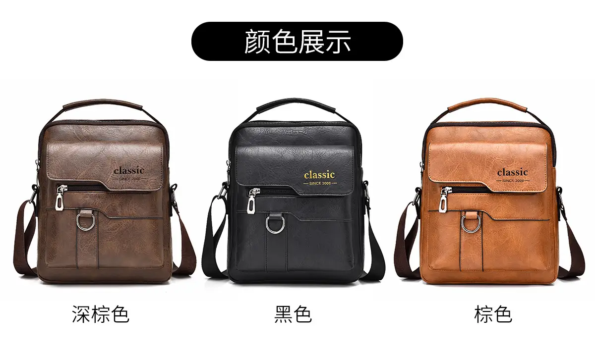 Waterproof Men's Crossbody Shoulder Bag Large Capacity — feature 36