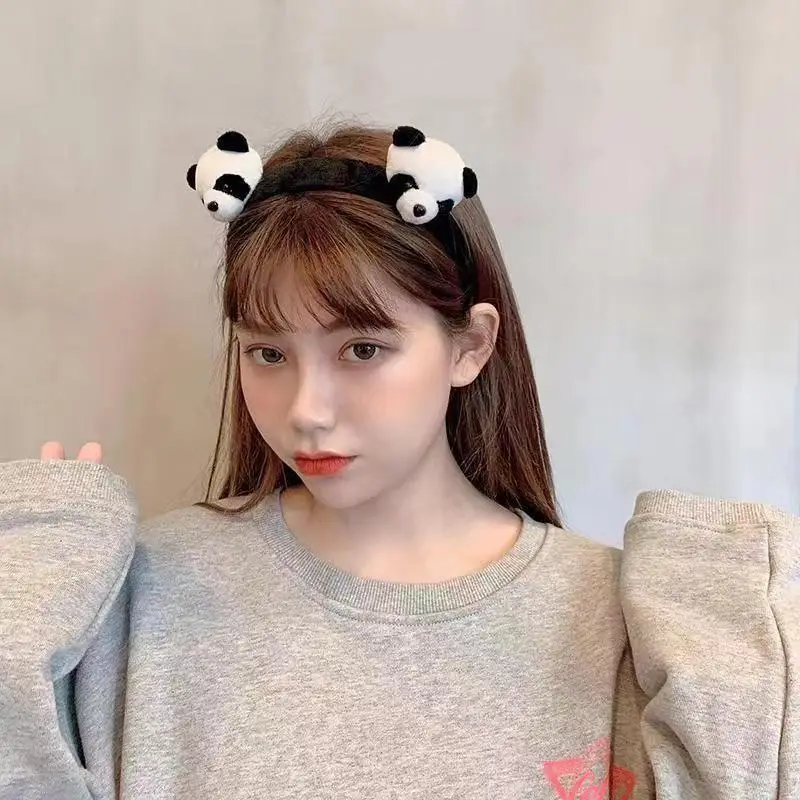 Cute Panda Hairband for Girls Face Wash Hairpin - Image 9