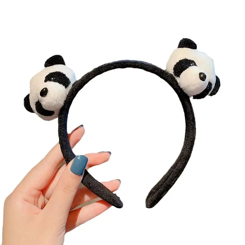 Cute Panda Hairband for Girls Face Wash Hairpin - Image 10