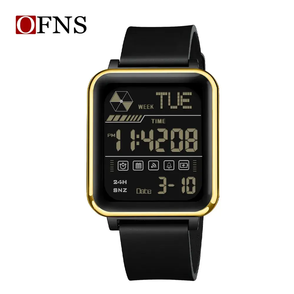 Ofns Digital Sports Watch Black Large Screen - Image 10