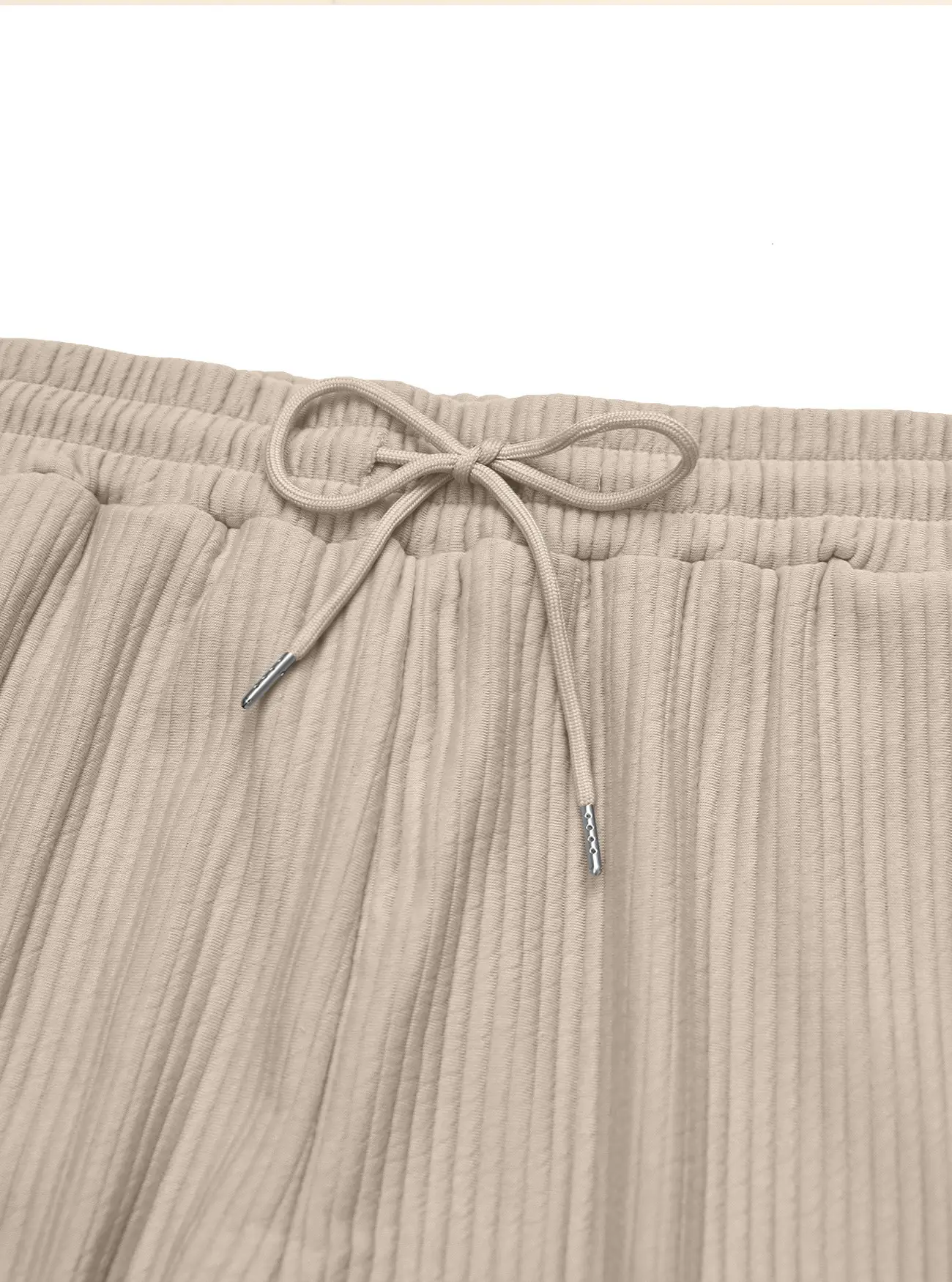 Men Striped Loose Straight Leg Pants Green — feature 26