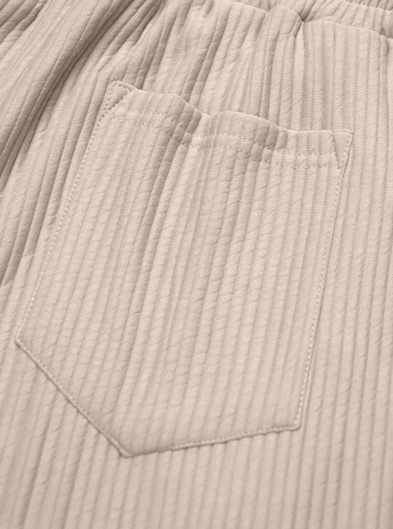 Men Striped Loose Straight Leg Pants Green — feature 28