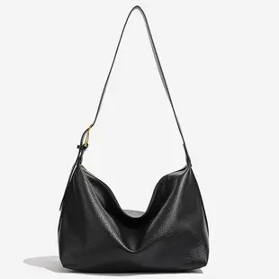 Women's Brown Leather Shoulder Crossbody Bag with Tote Compartment — feature 8
