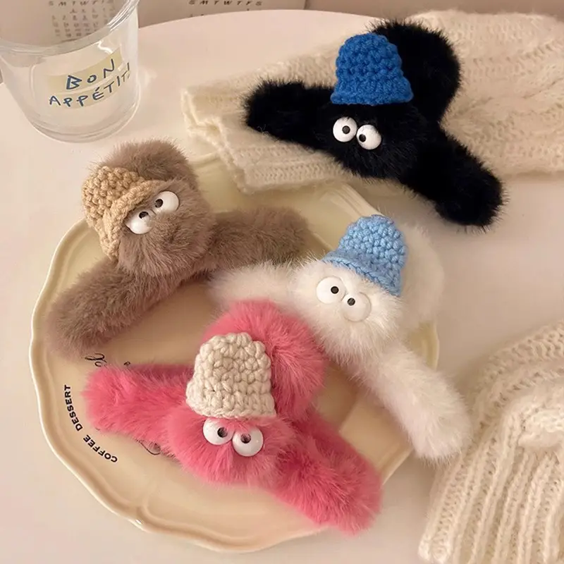 Plush Clip Hats for Women Winter Warm Accessories - Image 6