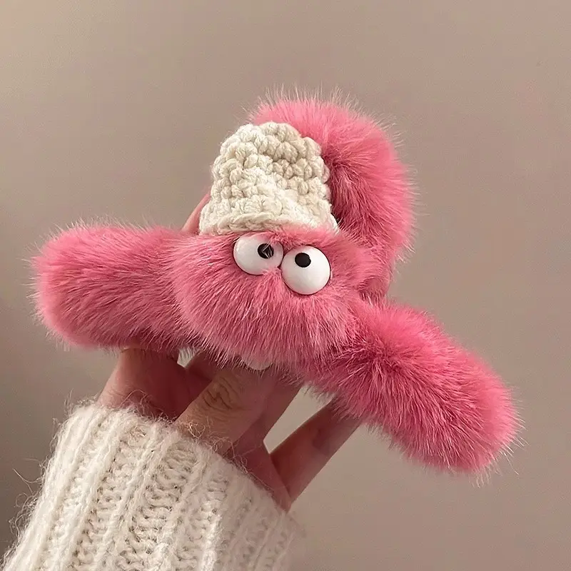 Plush Clip Hats for Women Winter Warm Accessories - Image 8