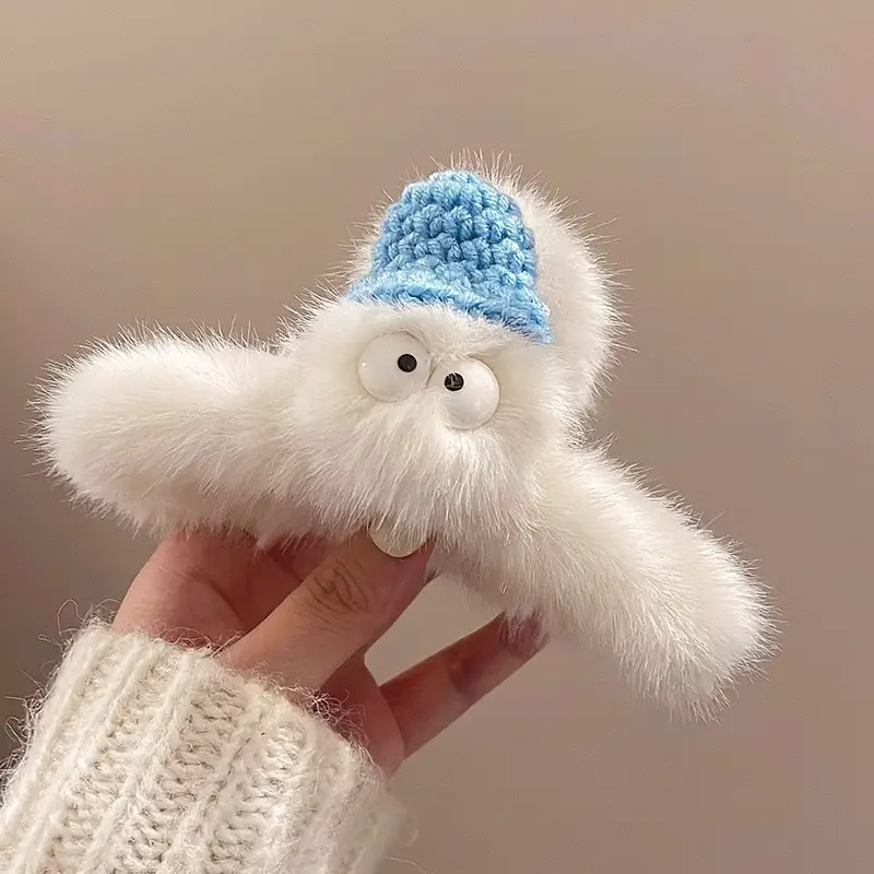 Plush Clip Hats for Women Winter Warm Accessories - Image 2