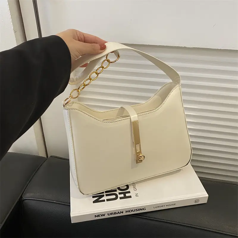 White Korean Style Shoulder Bag 2023 New - Image 3