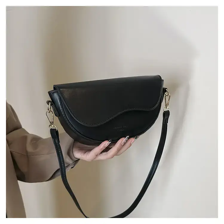 Women's Brown Leather Shoulder Bag 2024 Winter New — feature 32