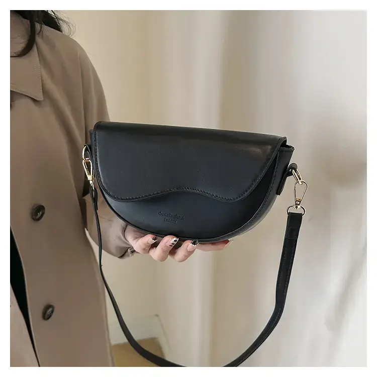 Women's Brown Leather Shoulder Bag 2024 Winter New — feature 33