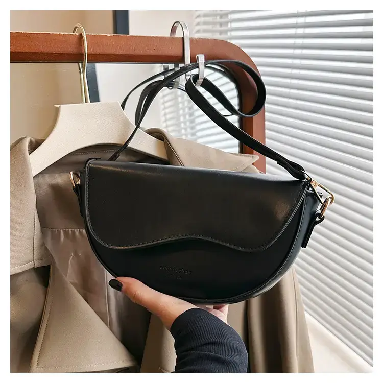 Women's Brown Leather Shoulder Bag 2024 Winter New — feature 38