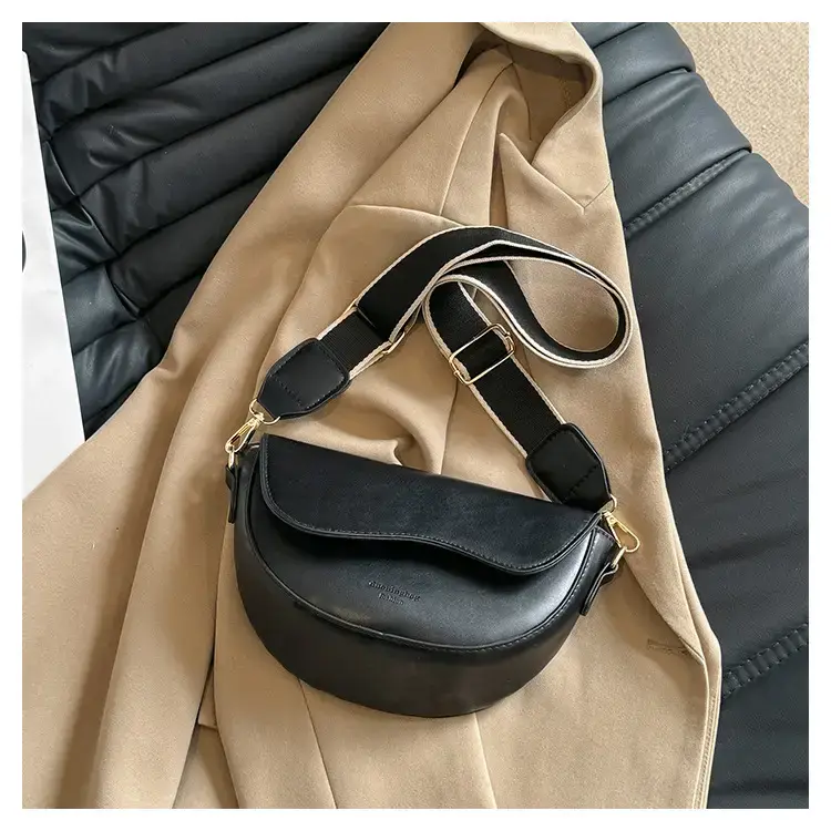 Women's Brown Leather Shoulder Bag 2024 Winter New — feature 48