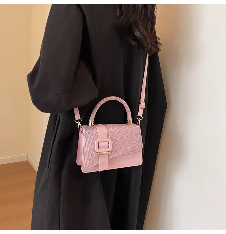 Pink Leather Shoulder Bag for Women 2023 — feature 12
