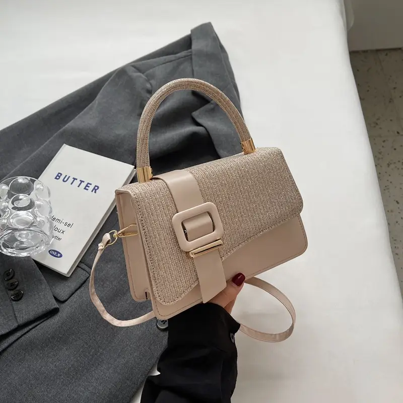 Pink Leather Shoulder Bag for Women 2023 - Image 4