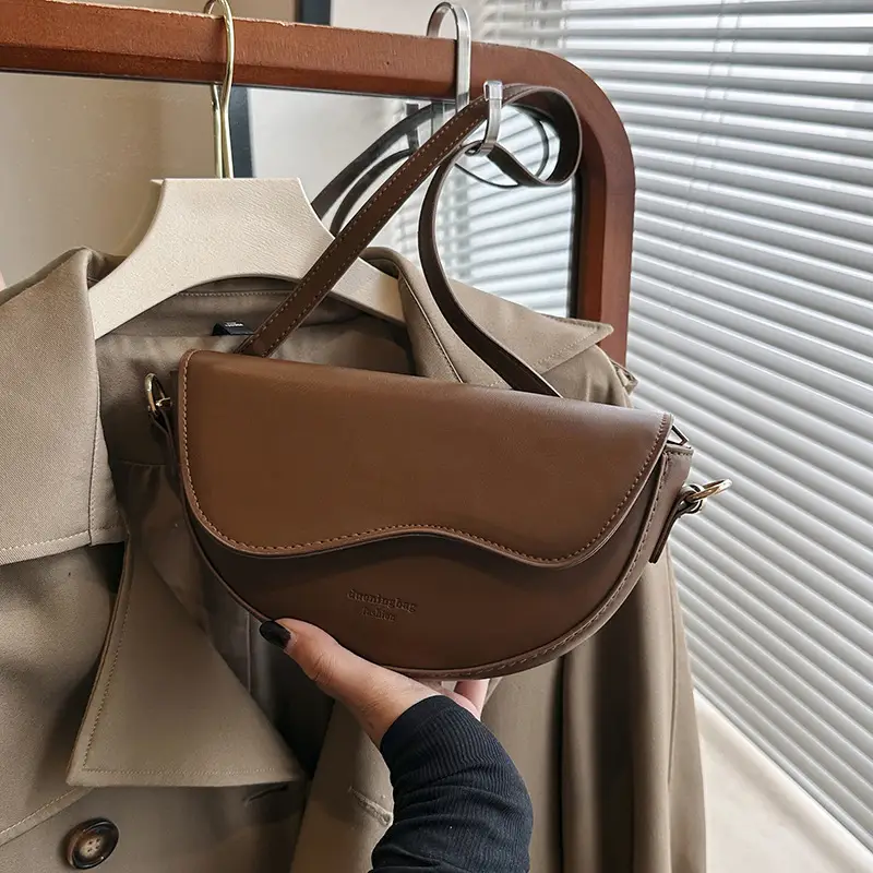 Textured Crossbody Bag for Women 2026 Trendy Retro - Image 3