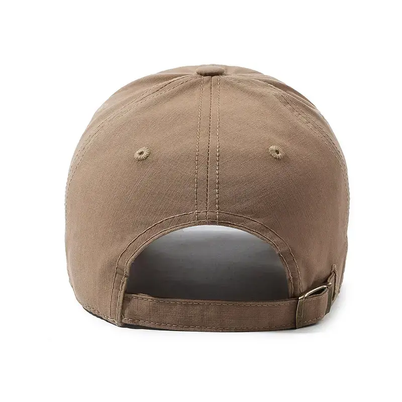 Men's Grey Embroidered Baseball Cap with Brand Logo - Image 10