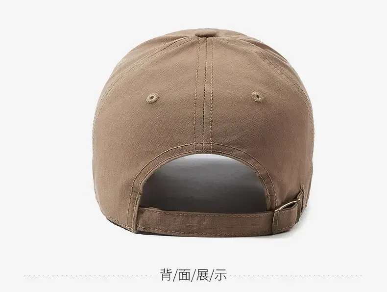 Men's Grey Embroidered Baseball Cap with Brand Logo — feature 11