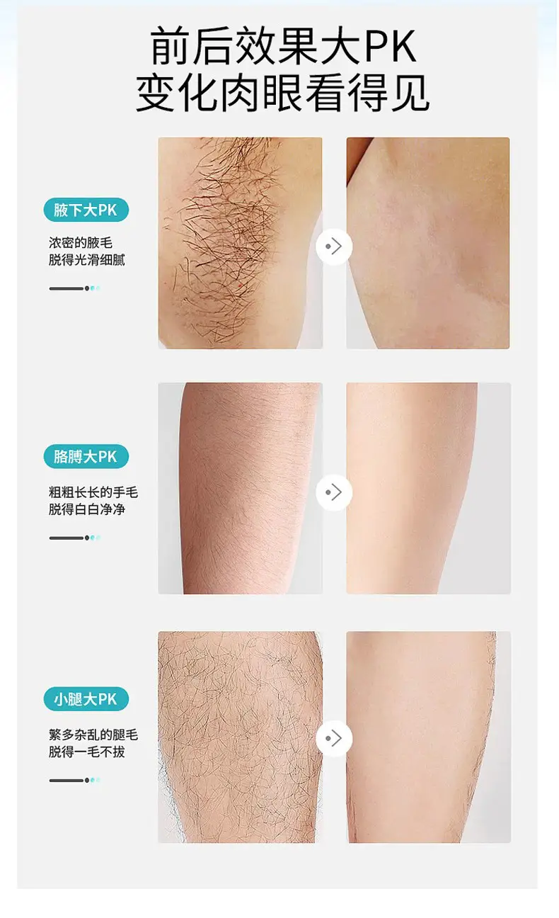 Blue Solid Hair Removal Wax 1kg Honey Beans Full Body — feature 5