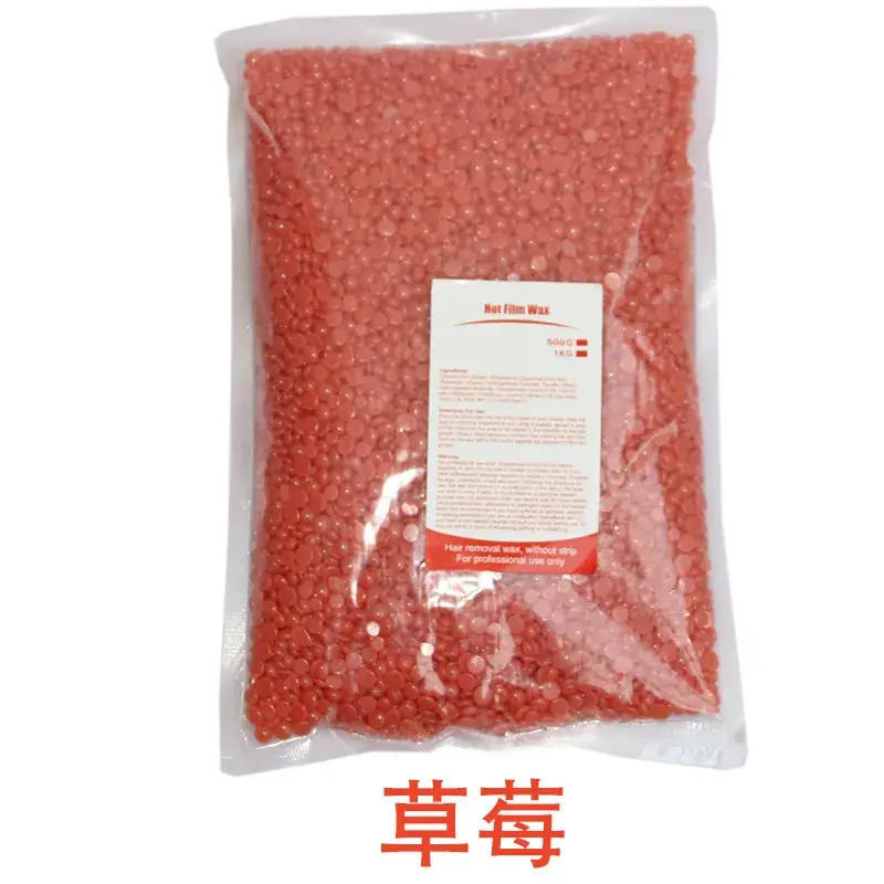 Blue Solid Hair Removal Wax 1kg Honey Beans Full Body - Image 10