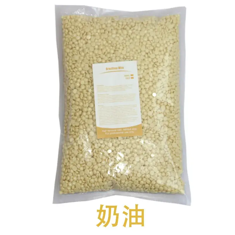 Blue Solid Hair Removal Wax 1kg Honey Beans Full Body - Image 5