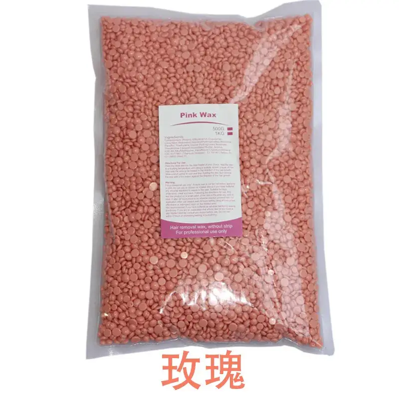 Blue Solid Hair Removal Wax 1kg Honey Beans Full Body - Image 6