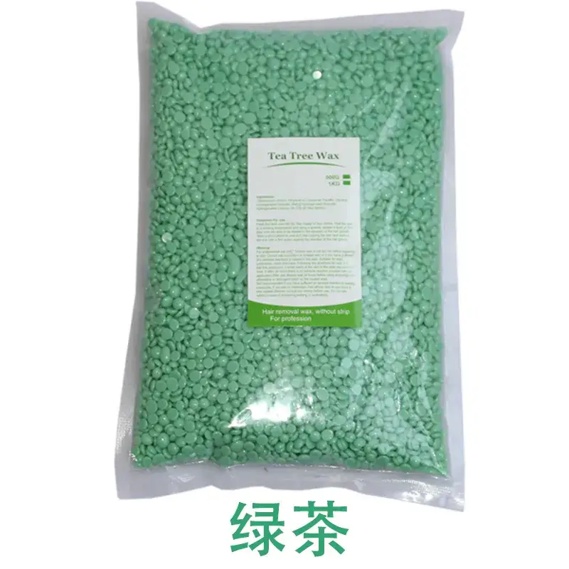 Blue Solid Hair Removal Wax 1kg Honey Beans Full Body - Image 7