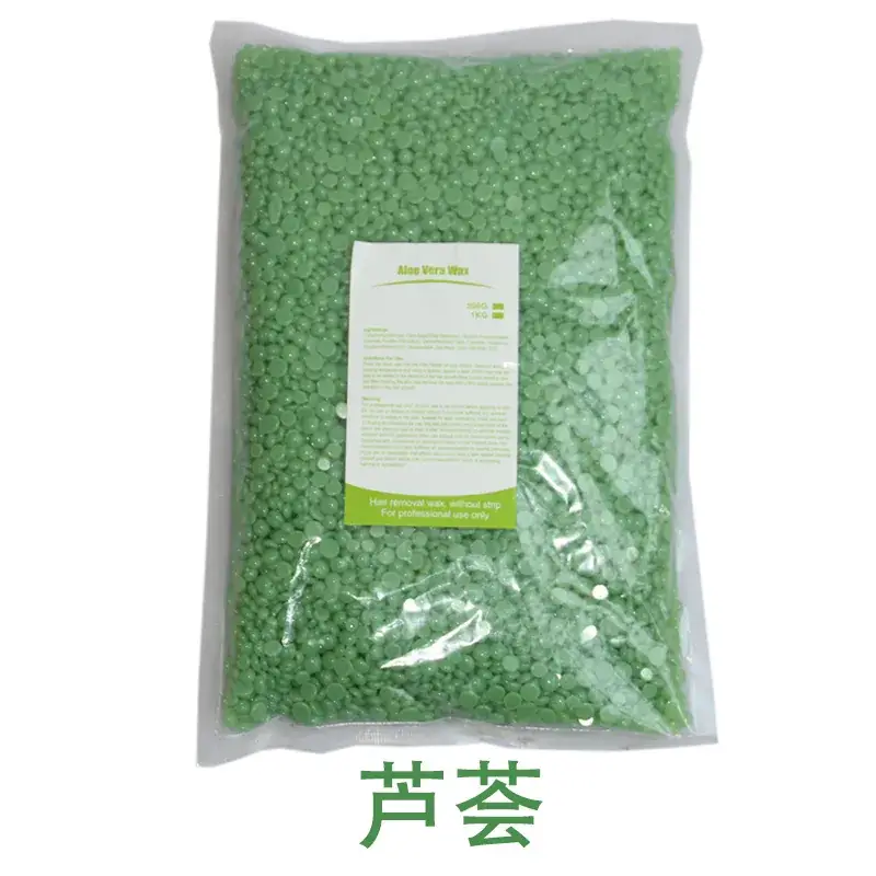Blue Solid Hair Removal Wax 1kg Honey Beans Full Body - Image 8