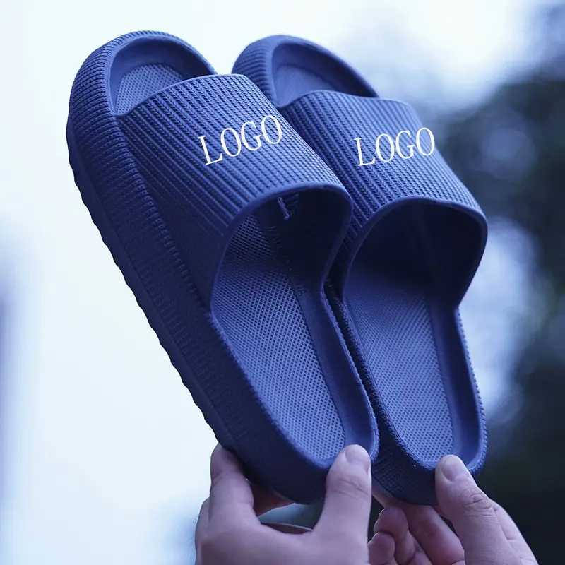 2023 new platform eva slippers for women Summer indoor home home bathroom Bath couple slippers for men height increasing - Image 7