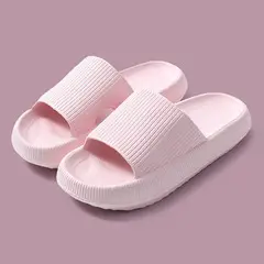 2023 new platform eva slippers for women Summer indoor home home bathroom Bath couple slippers for men height increasing - Image 2