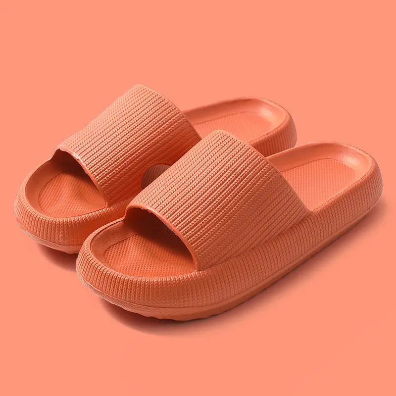 2023 new platform eva slippers for women Summer indoor home home bathroom Bath couple slippers for men height increasing - Image 3
