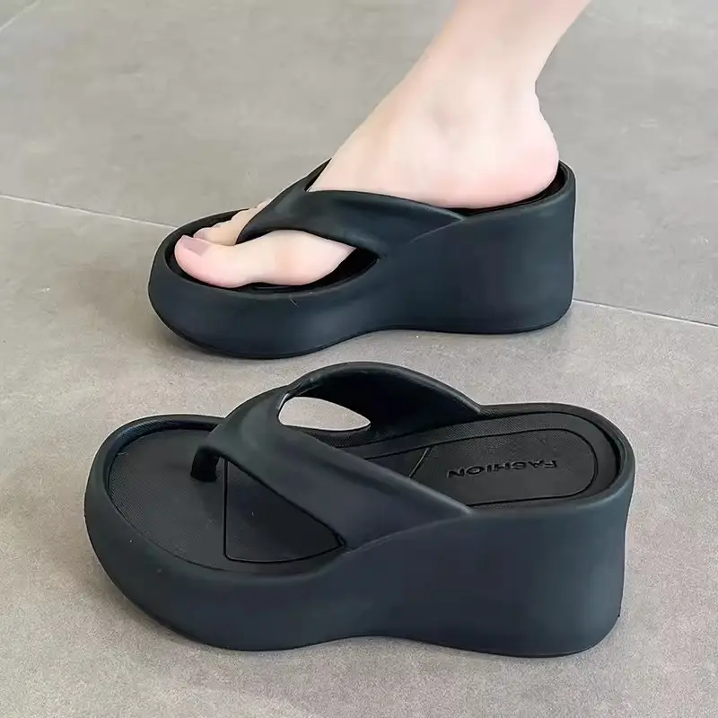 Pink Women's Platform Flip Flops 2025 - Image 9