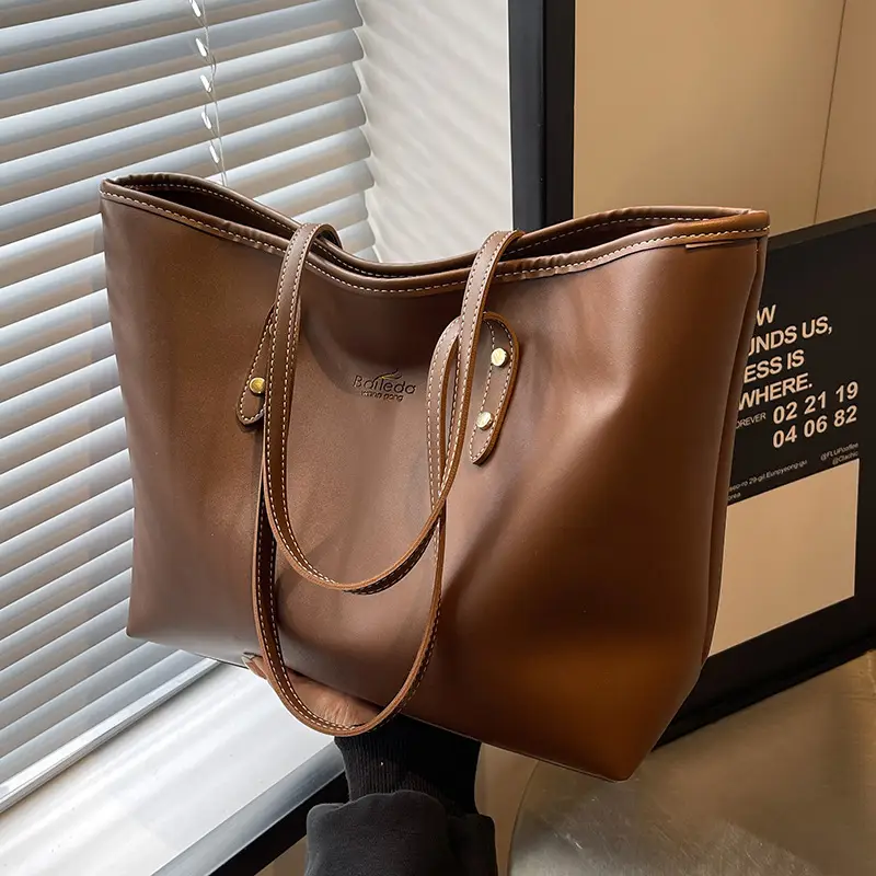 Black Women's Large Capacity Tote Bag 2026 - Image 8