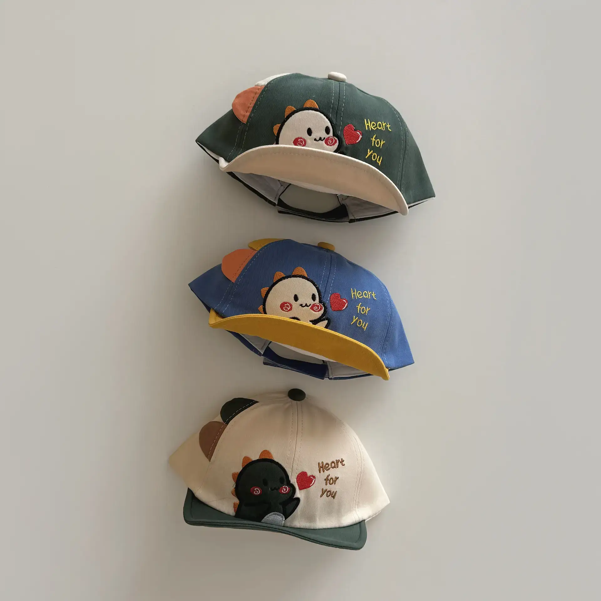 Qiunan Cartoon Dinosaur Cap for Kids 2026 - Image 4