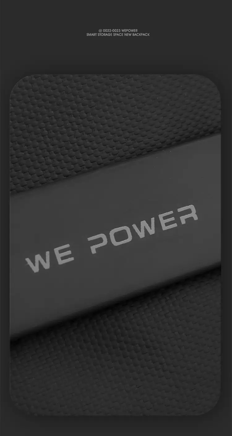 WEPOWER Men's Black Waist Messenger Bag Large Capacity Lightweight Sports Bag — feature 24