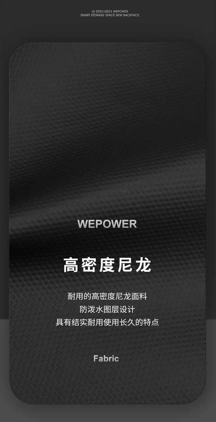 WEPOWER Men's Black Waist Messenger Bag Large Capacity Lightweight Sports Bag — feature 6