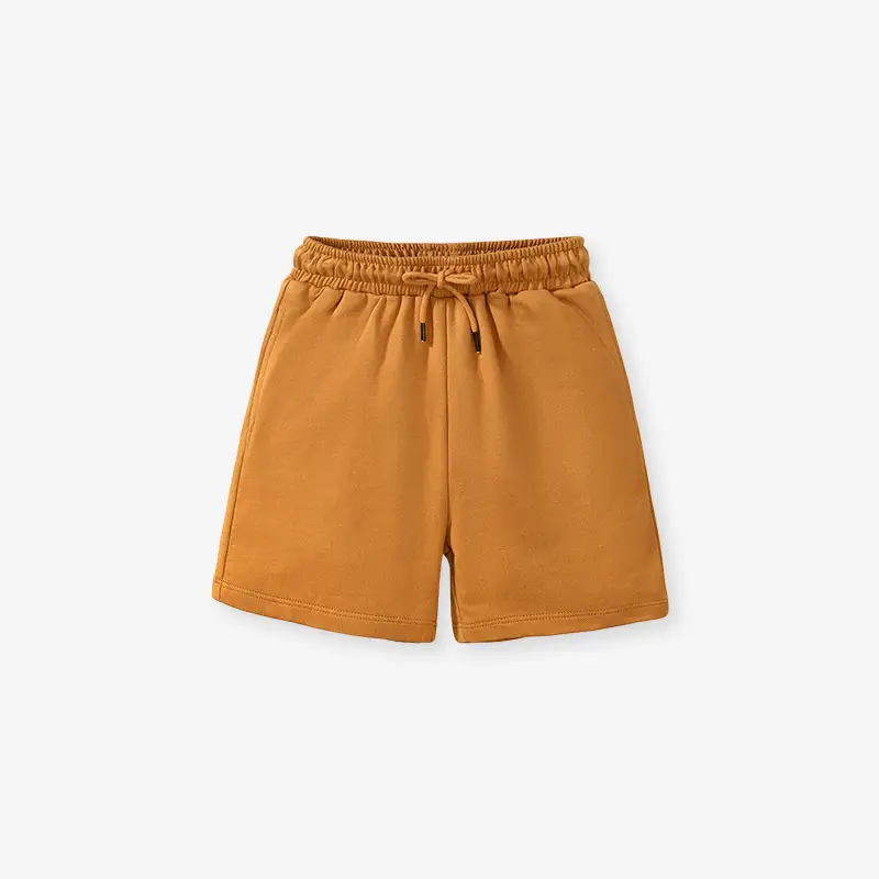 Little Maven Summer Suit Brown Cotton Two-Piece - Image 2
