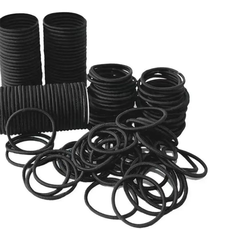 Coffee Color Rubber Thumb Bands for Girls Hair Accessories — feature 20