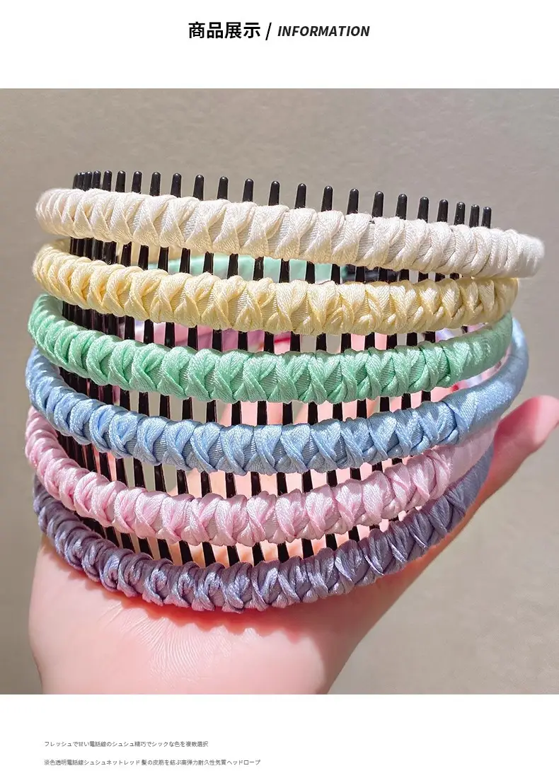 Women's Braided Skull Top Hairpin Headband with Teeth — feature 4
