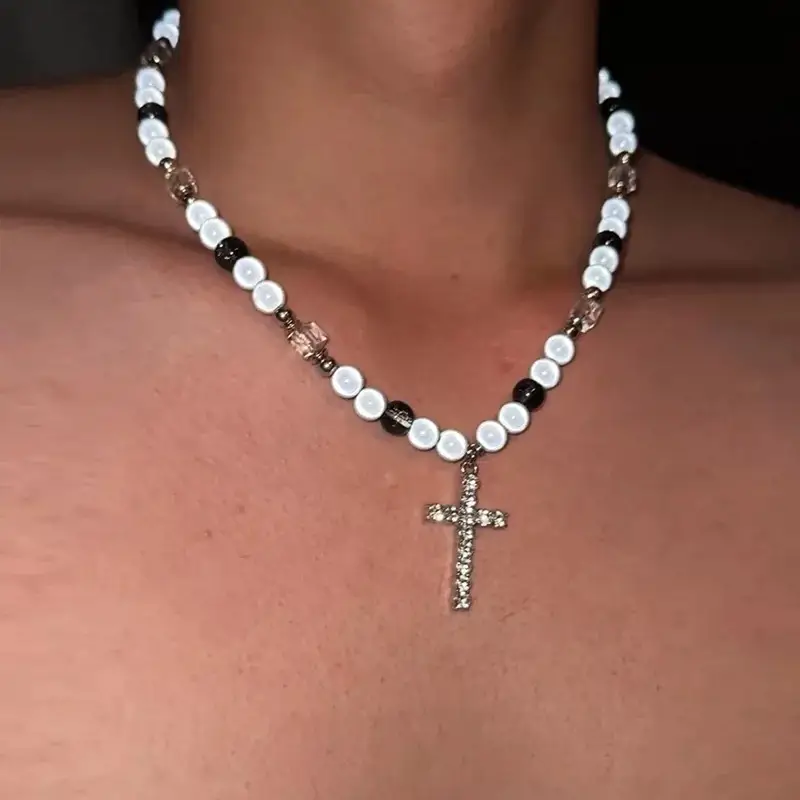 Star Double-Layer Necklace Men's Trendy Sweater Chain Accessible Luxury Niche Design - Image 105