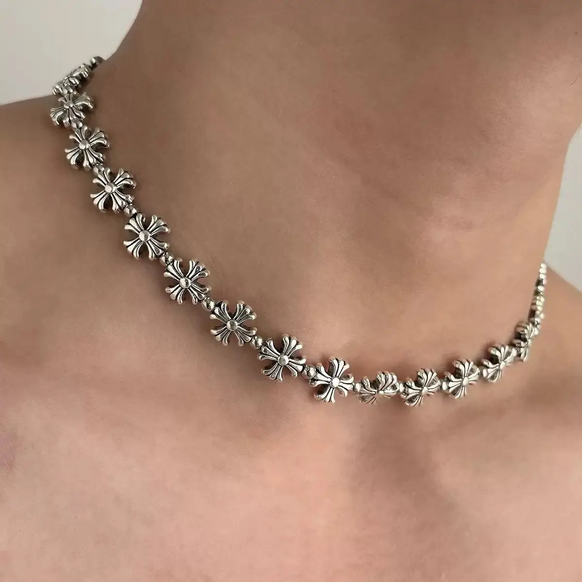 Star Double-Layer Necklace Men's Trendy Sweater Chain Accessible Luxury Niche Design - Image 106