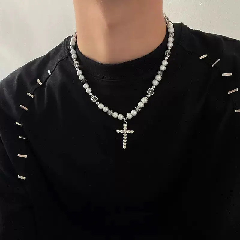 Star Double-Layer Necklace Men's Trendy Sweater Chain Accessible Luxury Niche Design - Image 13