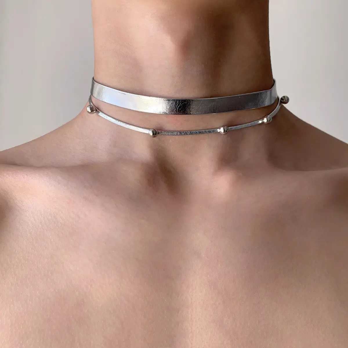 Star Double-Layer Necklace Men's Trendy Sweater Chain Accessible Luxury Niche Design - Image 28