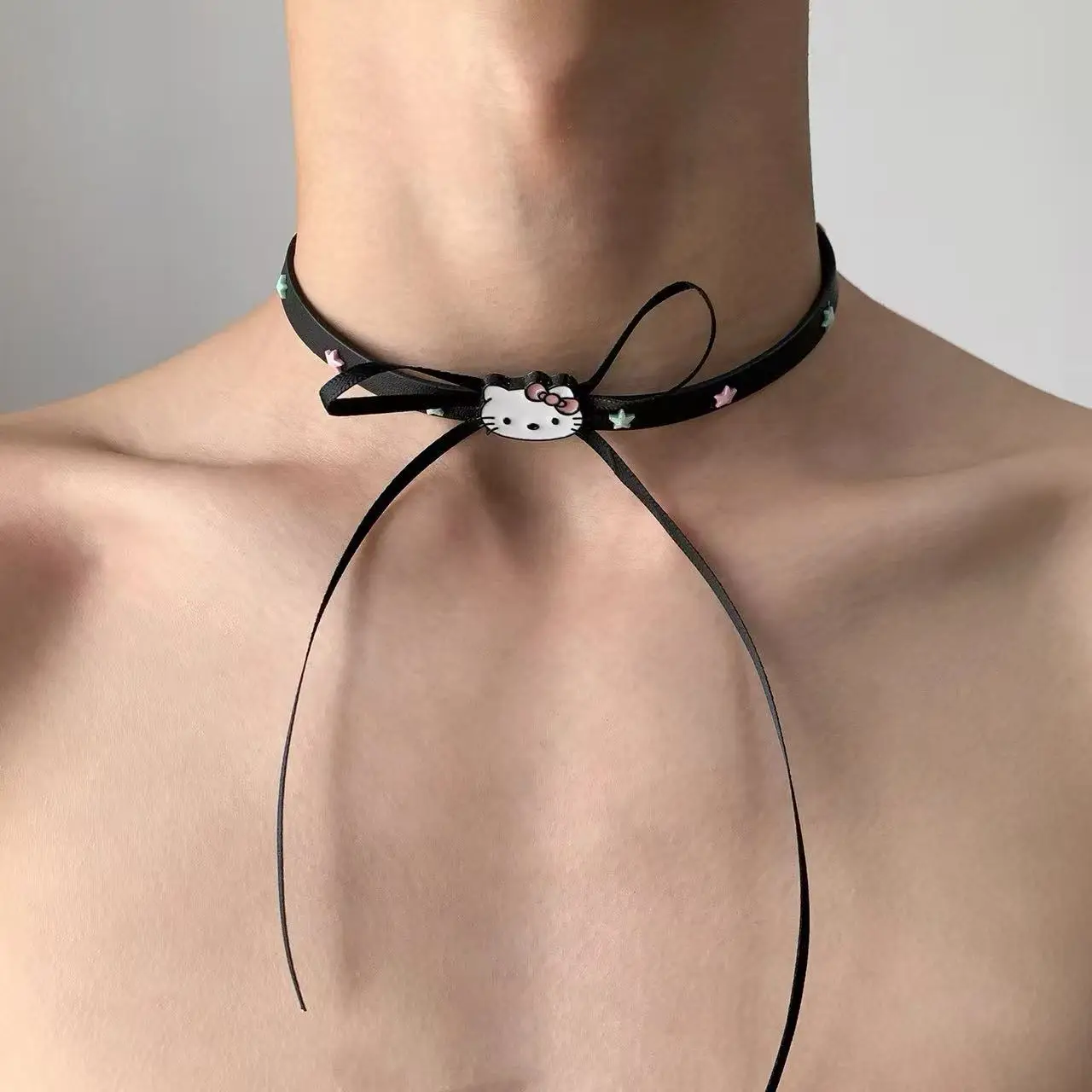 Star Double-Layer Necklace Men's Trendy Sweater Chain Accessible Luxury Niche Design - Image 41