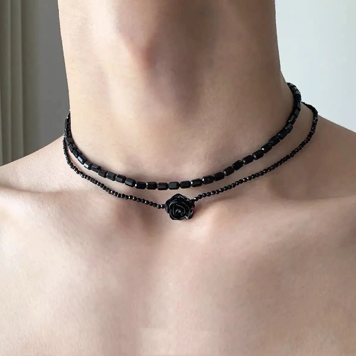 Star Double-Layer Necklace Men's Trendy Sweater Chain Accessible Luxury Niche Design - Image 53