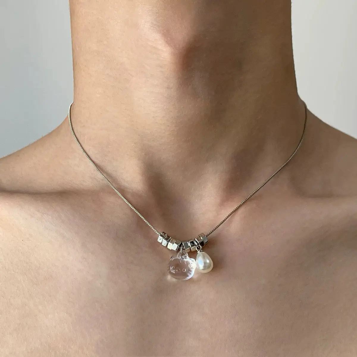 Star Double-Layer Necklace Men's Trendy Sweater Chain Accessible Luxury Niche Design - Image 58