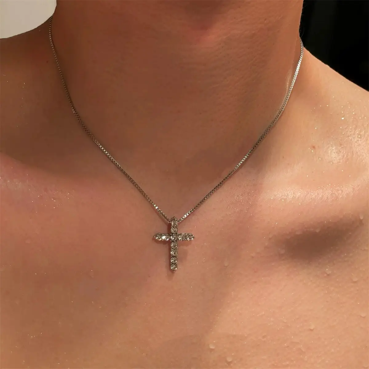 Star Double-Layer Necklace Men's Trendy Sweater Chain Accessible Luxury Niche Design - Image 71